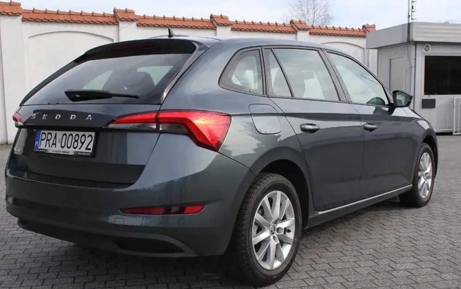 Skoda Scala cena 80000 przebieg: 42000, rok produkcji 2020 z Rawicz małe 172